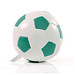 Soft-Fußball, weiß/grün, groß