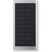 Solar Powerbank 8000 mAh, Mattsilber