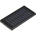 Solar-Powerbank aus Metall, 8.000 mAh, schwarz