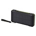 Soldy 10.000 mAh Solardynamo-Powerbank aus recyceltem GRS Kunststoff, armeegrün