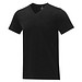 Somoto T-Shirt mit V-Ausschnitt für Herren, schwarz, XXL