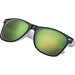 Sonnenbrille aus Kunststoff mit verspiegelten Gläsern, UV 400 Schutz, weiss