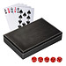 reflects® Spielkarten Set mit Box Salamina, schwarz