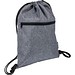 Sportbeutel PREMIUM, grau/schwarz