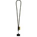 STAFFORD. SET Lanyard NAUTIC Long (Ø 7 mm) mit 9 mm Schnappkarabiner und Handyhalterung, Schwarz/Gelb