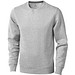 ELEVATE Unisex Pullover Surrey, grau meliert, S