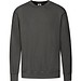 Sweatshirt Lightweight Set-In S Unisex, S, DUNKELGRAU