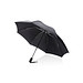 Swiss Peak AWARE™ 23 Zoll faltbarer umgekehrter Regenschirm, schwarz