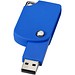 Swivel Square USB-Stick, blau, 1GB