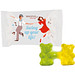 Trolli Team Gummibärchen, inkl. Druck, weiße Folie