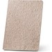 TEAPAD SEMI-RIGID. Notizbuch A5 mit semi-flexiblem Cover aus Teeblattverwertung (65%), Natur