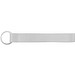 TELFORD. SET Lanyard SUBLIMATION Short II (20 mm) mit Ring Ø 32 mm, 301 - Weiß