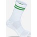 White / Kelly Green