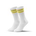 Mr. Socks Tennissocken, White / Yellow Pantone Yellow C