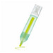 Textmarker LIGHT IT UP,gelb