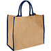 Jute Tragetasche The Large, natur/navy