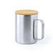 Isolierbecher Ricaly, 350 ml, silber