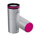 Thermobecher RETUMBLER-mySTEELONE, silber/magenta