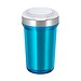 Thermobecher RETUMBLER-myVIVERO, silber/weiß/hellblau