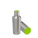 Thermotrinkflasche RETUMBLER-myDRINQEO 500, silber/hellgrün