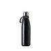Thermotrinkflasche RETUMBLER-NIZZA, schwarz, Ring anthrazit