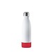 Thermotrinkflasche RETUMBLER-NIZZA, weiß, Sleeve rot