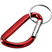 Timor Schlüsselanhänger mit Karabiner, rot
