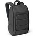 TOULON. Notebook-Rucksack aus hochdichtem 600D Polyester aus recyceltem mit einer wasserabweisenden Oberfläche 16", Schwarz