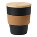 Trinkbecher TRAVEL GRIP,schwarz