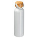 Trinkflasche aus recyceltem Aluminium, weiss