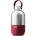 Trinkflasche Edelstahl, Rot 500ml, Rot