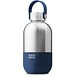 Trinkflasche Edelstahl, Blau 500ml, Blau