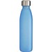 Trinkflasche RETUMBLER-myTOULON GLASS, cyan
