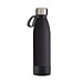 Trinkflasche RETUMBLER-myTOULON GLASS, schwarz/schwarz/schwarz