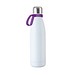 Trinkflasche RETUMBLER-myTOULON, weiß, Ring lila