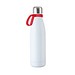 Trinkflasche RETUMBLER-myTOULON, weiß, Ring rot