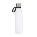 Trinkflasche RETUMBLER-TOULON GLASS, weiß, Ring anthrazit