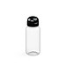 Trinkflasche Sports, 400 ml, RENEW, transparent/schwarz