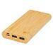 Tulda 10.000 mAh Powerbank aus Bambus, natur
