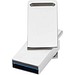 Typ C USB 3.0 Stick, silber, 128GB