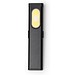 Ultraschlanke Taschenlampe aus Aluminium , Schwarz