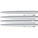 uma® LUMOS RECY Druckkugelschreiber, silber