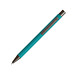 uma® Metall-Kugelschreiber Straight Gum, blaue Mine, petrol