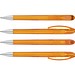 uma® SPOT transparent SI Druckkugelschreiber, orange