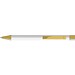 uma® STRAIGHT GO Druckkugelschreiber, weiss