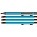 uma® STRAIGHT GUM B Druckbleistift, hellblau