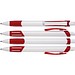 uma® STRIPE Druckkugelschreiber, rot