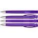 uma® TRINITY transparent SI Druckkugelschreiber, violett