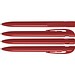 uma® YES antibacterial Druckkugelschreiber, rot