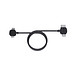 Urban Vitamin Stockton 65W magnet. Kabel RCS recyc. TPE/PET, schwarz
